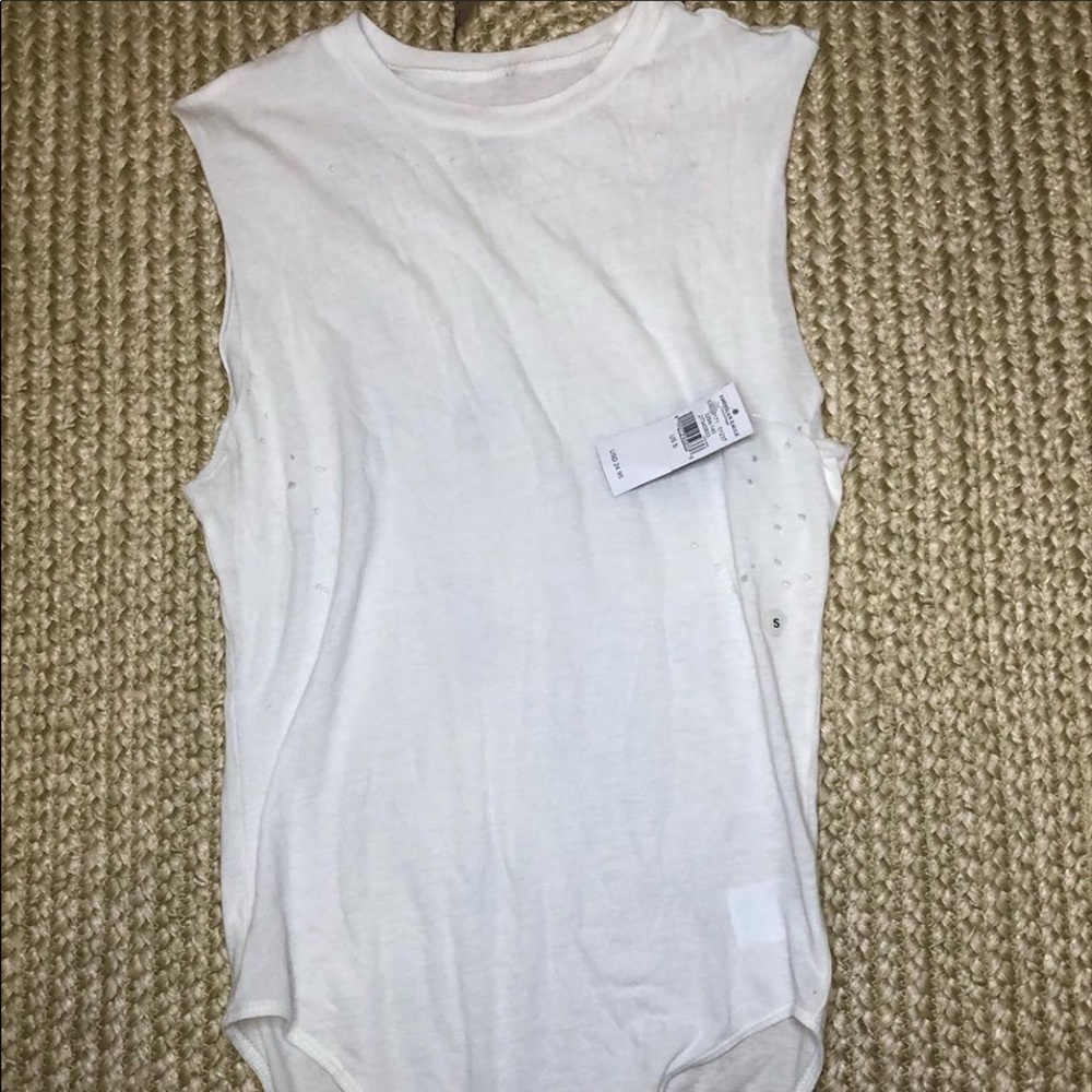Distressed bodysuit